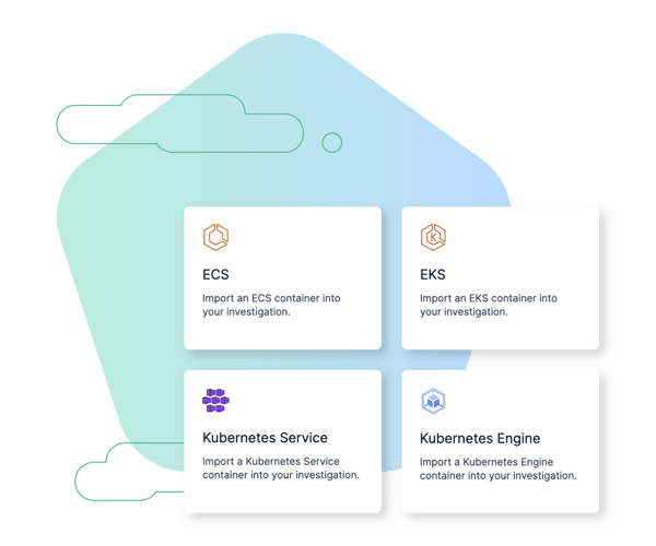 Data Collection from AWS ECS containers and Kubernetes