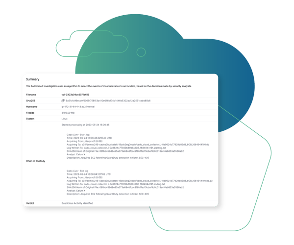 Full Chain of Custody